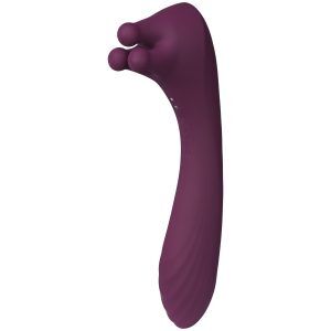 Amaysin Dildo och Klitoris Teaser Vibrator - Lila