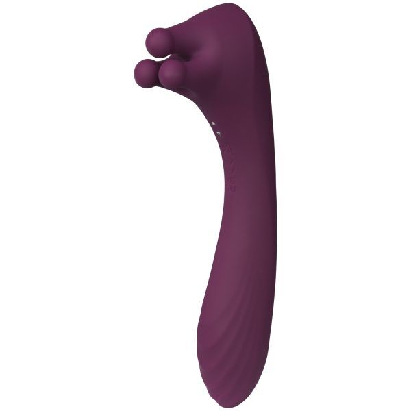 Amaysin Dildo och Klitoris Teaser Vibrator - Lila