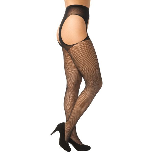 NORTIE Fenja Grenlösa Suspender Tights - Svart - One Size