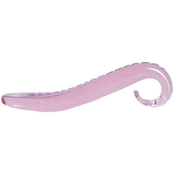JOYRIDE Premium GlassiX 25 Rosa Glasdildo 21 cm - Ljusrosa