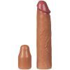 27894 fantasy x tensions elite remote controlled vibrating penis sleeve tan 01 product q100