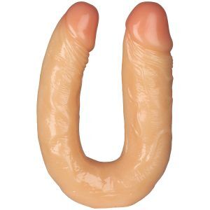 Willie City Classic Realistisk Dubbeldildo 35,5 cm - Nude