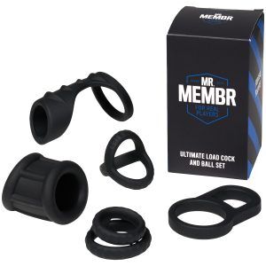 MR.MEMBR Ultimate Load Cock and Ball Set - Svart