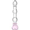 baseks Heart Beaded Glasdildo