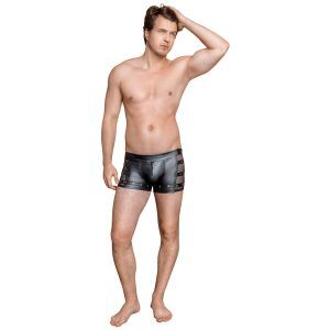 NEK Black Boxershorts med Dragkedja - Svart - S