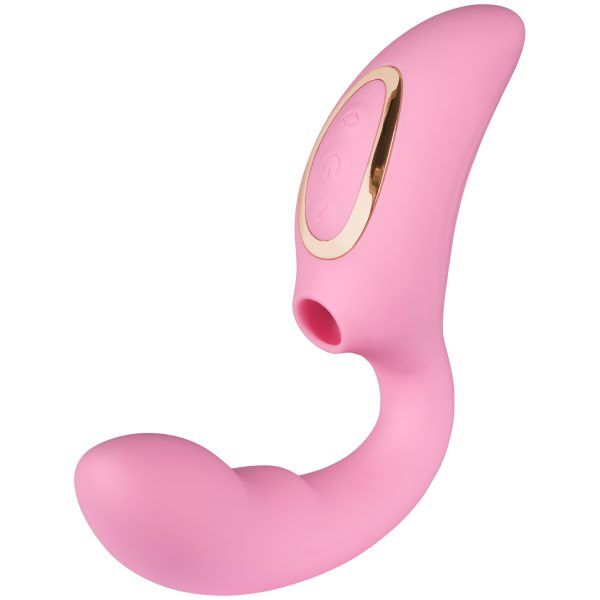Tracy's Dog Gamma Lufttrycksvibrator - Ljusrosa