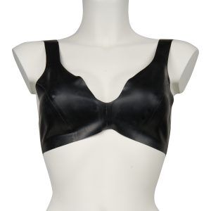 Late X Latex BH - Svart - 2XL