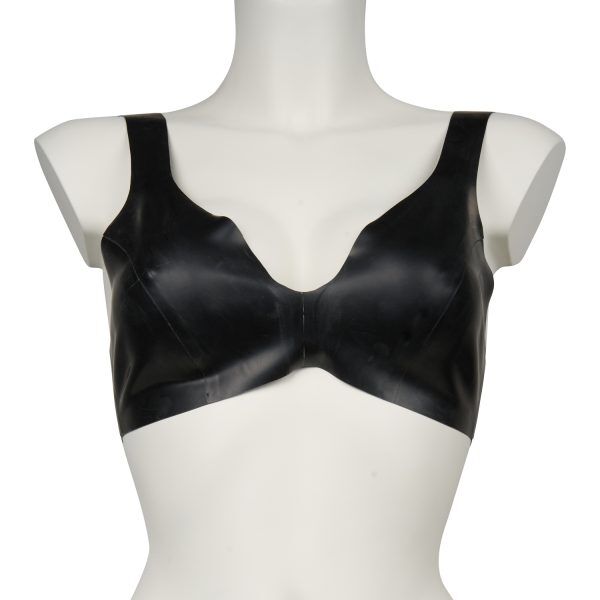 Late X Latex BH - Svart - M