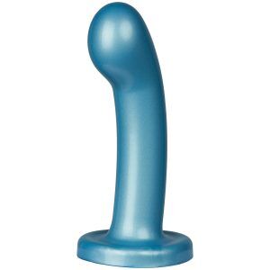 baseks Shiny Light Blue G-Punktsdildo 13,9 cm - Blå