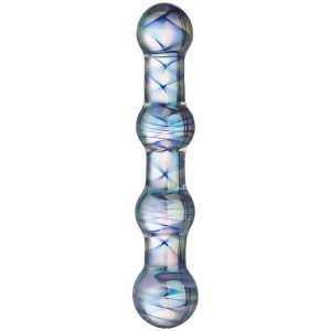 Sinful Swirl Glasdildo - Blandade färger