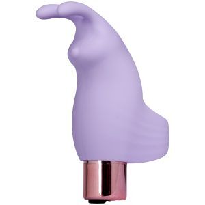 baseks Bunny Buzz Fingervibrator - Ljusrosa