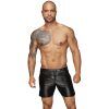 28621 noir handmade powerwetlook shorts 01 model q100