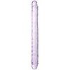 REALROCK Realistisk Dubbeldildo 45 cm - Lila
