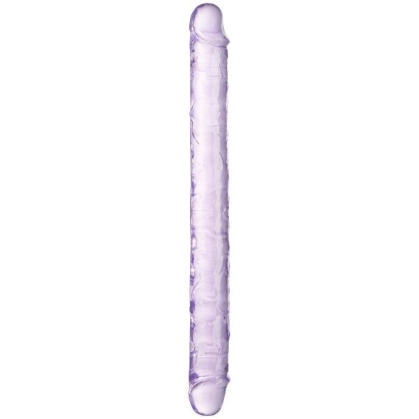 REALROCK Realistisk Dubbeldildo 45 cm - Lila