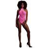 Ouch! Glow in The Dark Neonrosa Body - Ljusrosa - One Size