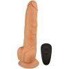 Naked Addiction Thrusting Dildo 23 cm - Ljusbrun