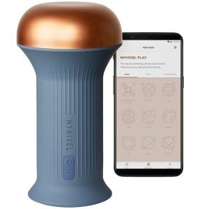 MYHIXEL Control Appstyrd Masturbator för Träning - Blå