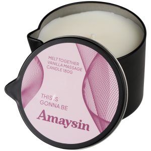 Amaysin Melt Together Vanilj Massageljus 180 g - Vit
