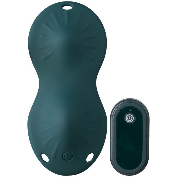 Amaysin Wearable Trosvibrator med Fjärrkontroll - Grön