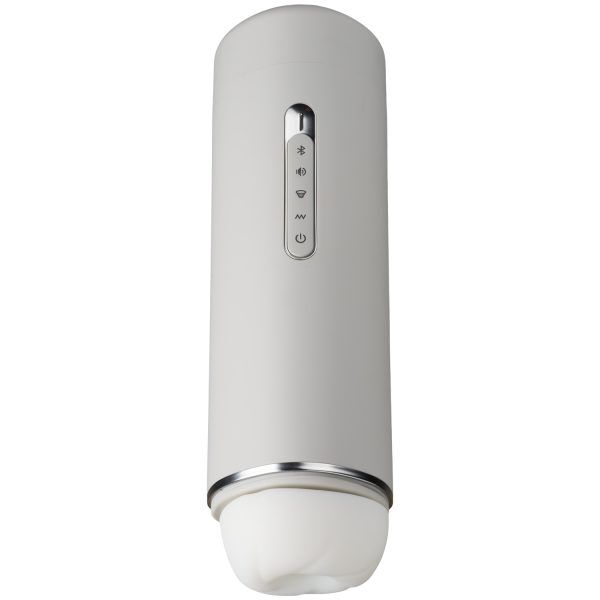 Sinful AI Sound Sense Vibrerande Automatisk Masturbator - Vit