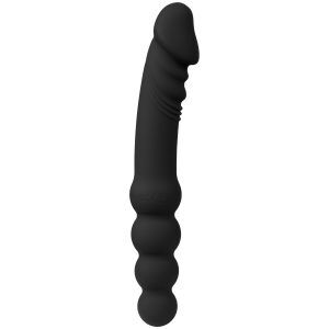 obaie Powerful Double Ended Dildovibrator - Svart