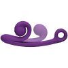 Snail Vibe Curve Uppladdningsbar Dual Stimulator - Lila