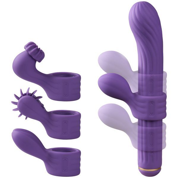 OTOUCH Magic Stick S1 Plus Vibrator med Tillbehör - Lila