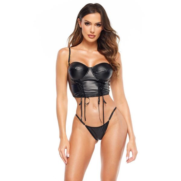 Beauty Night Sasha Svart Set 2 Delar - Svart - L/XL