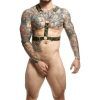 45547 malebasics dngeon cross chain harness green 01 model