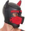 Ouch! Puppy Play Hood - Röd