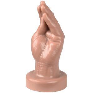 Mr. Hankey's Toys Handyman Light Skin Butt Plug XL - Nude