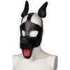 665 Playful Pup Hood - Svart