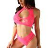 45832 fantasy lingerie vixen forget you crop top high waisted panty 01 model