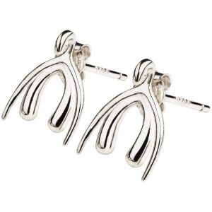 Biird Sterling Silver Clit Örhängen - Silver
