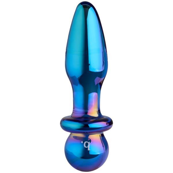 Biird Anii No7 Glas Analplugg - Blandade färger