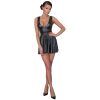 46067 cottelli collection party wet look dress 01 model