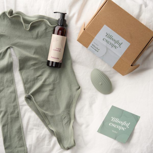 Sinful Blissful Escape Gift Set - Grön - Plus size