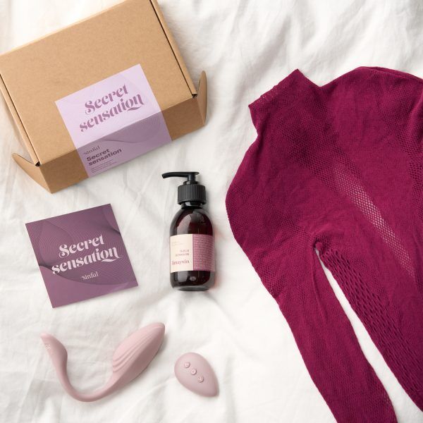 Sinful Secret Sensation Gift Set - Bordeaux - Plus size