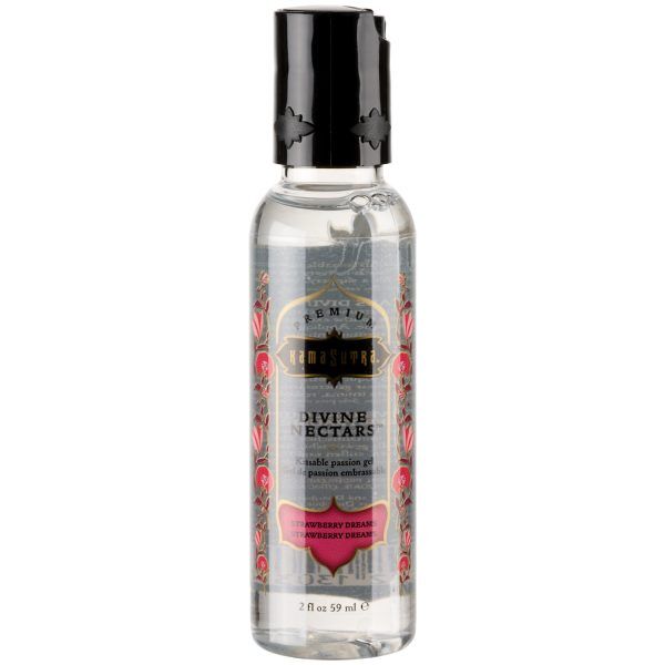 Kama Sutra Divine Nectars Vattenbaserad Smaksatt Gel 59 ml - Jordgubb