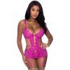 46704 exposed by magic silk berrylicious cut out dress and g streng set raspberry s 01 model