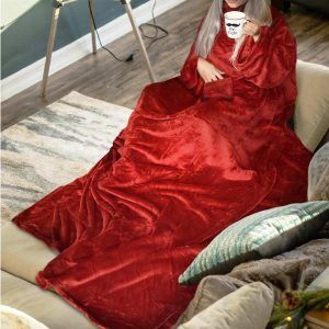 MikaMax Snugs Deluxe Pläd - Röd