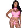 46855 exposed by magic silk club candy harnessed 3pcs set pink 01 model not familysafe