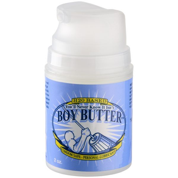 Boy Butter H20 Glidmedel med Pump 59 ml - Vit