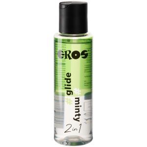 Eros 2 in 1 minty Silikonbaserat glidmedel 100 ml - Klar