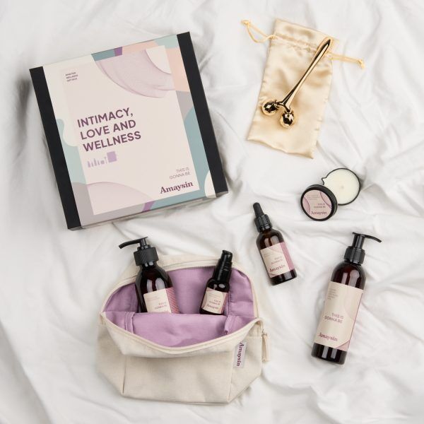 Amaysin Wellness Pleasure Box - Ljusbrun