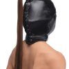 Bondage Mask Med Hår