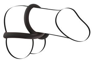 Black Velvet Cock & Ball Loop