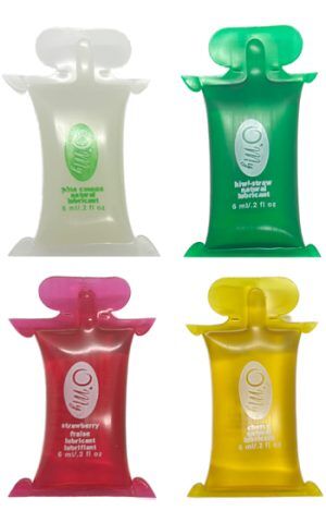 Blandade Glidmedel Smak 6 ml 100-pack