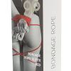 bondage rope red 10 m