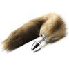 Fox Tail Plug Golden Brown